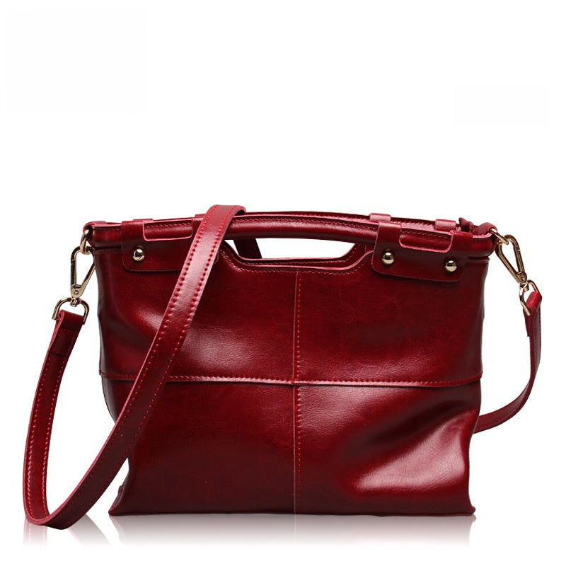 JUNIATA RETRO Women Genuine Leather Tote Bag