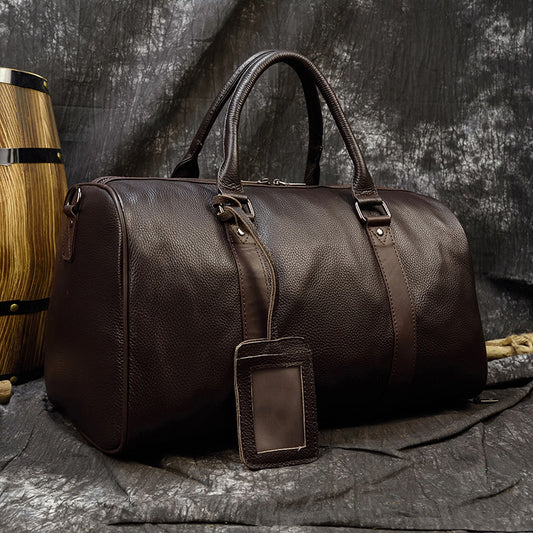 Crazy Horse Leather Travel Bag
