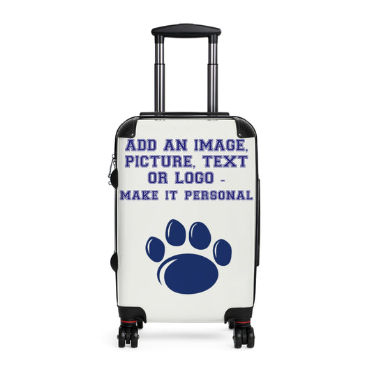 College Suitcase – Customizable Travel Luggage with Mascot Design