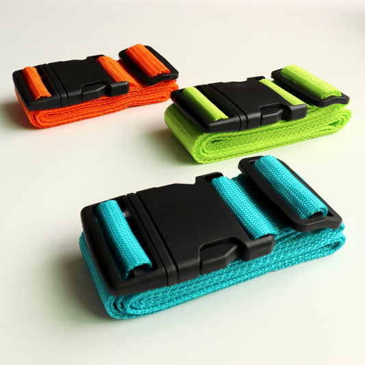 7 Colors Adjustable Nylon Protective Travel Suitcase Packing Belt