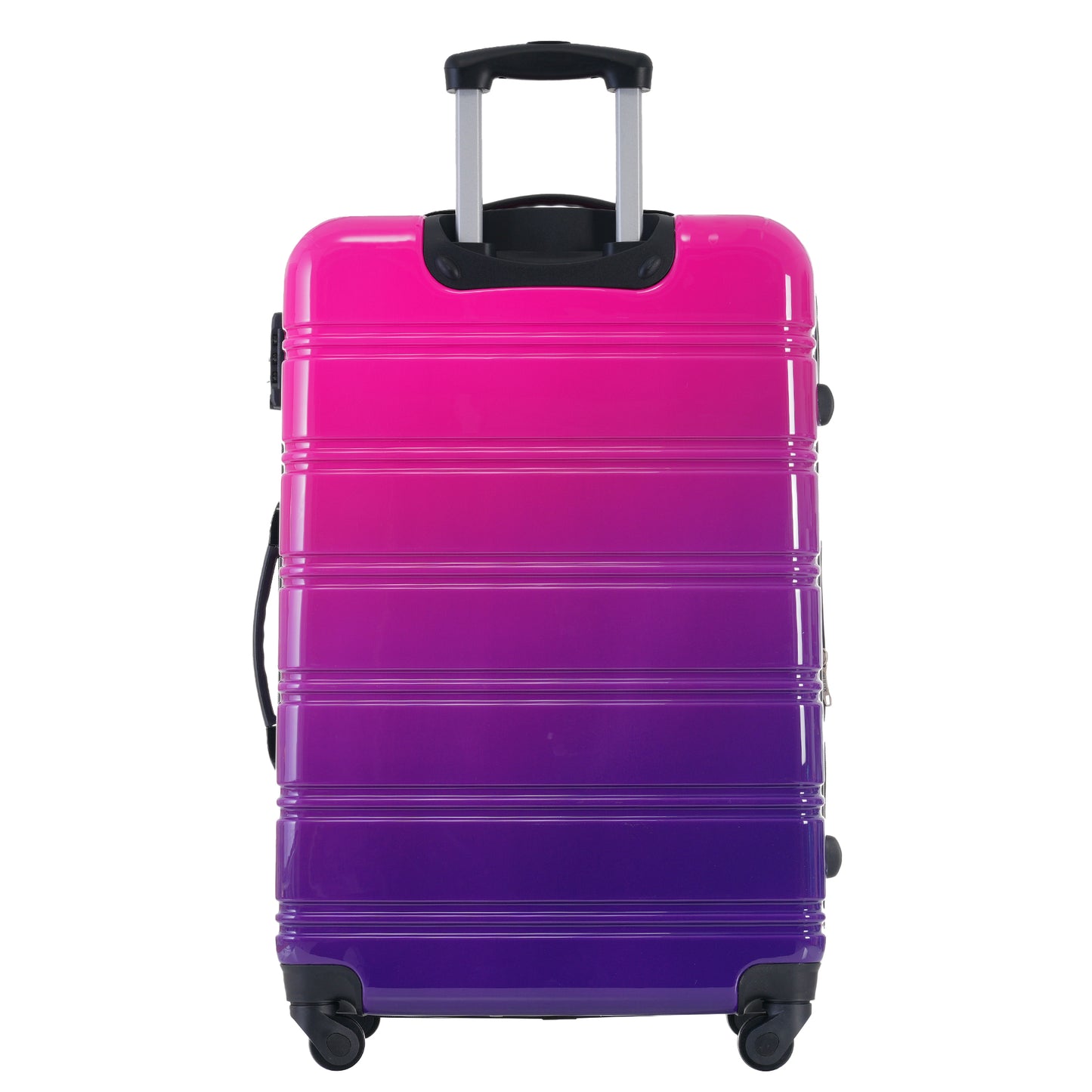 GETAWAY Magenta HARD SIDED 3 Piece Luggage Set; Gradient Color Expandable Suitcase 20" 24" 28"