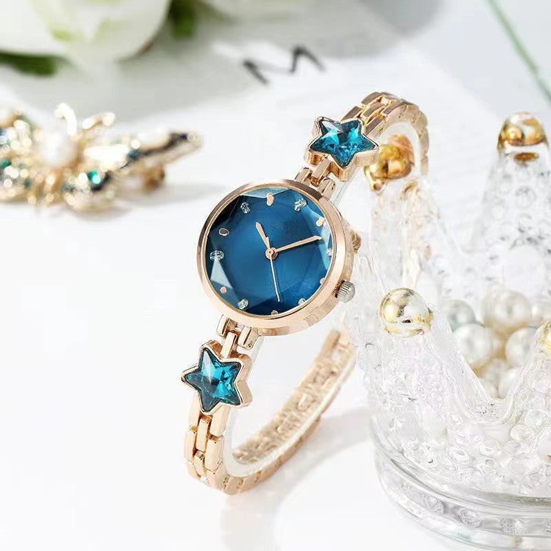Valentine's Day Fine Gifts Women's Rose Gift Box Watch Bracelet Perfume