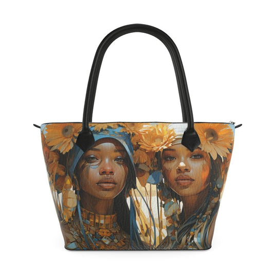 Queens Zip-Top Handbag