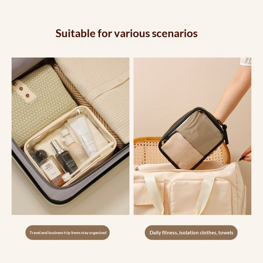 Travel Toiletry Bag Transparent And Easy for Carry-ons, TSA Approved