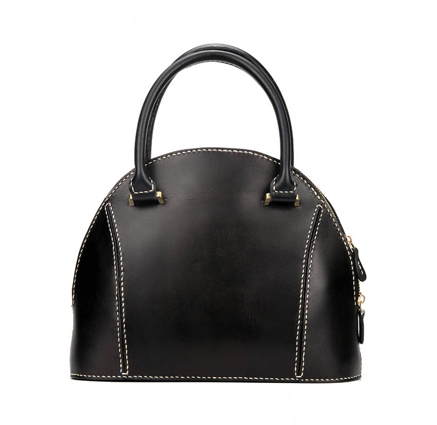 Renaissance Era Ladies Shell Genuine Leather Tote Bag
