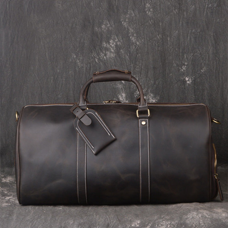 Cowhide Leather Duffle Bag