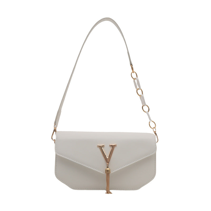 Signature V Series Fashionable Women's Shoulder Handbag