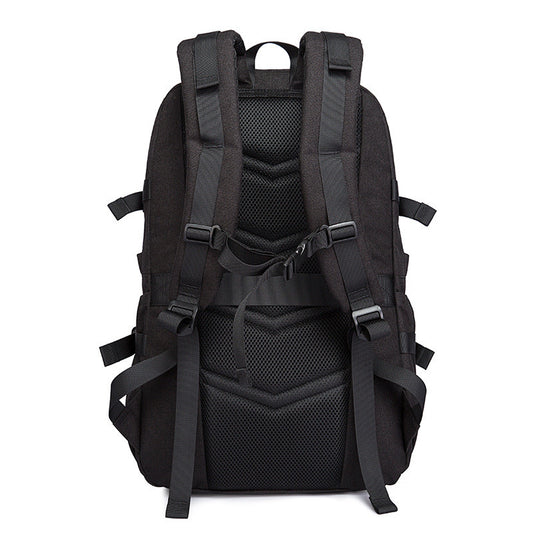 BANGE Men's Backpack Large Capacity Retro Leisure Travel Backpack