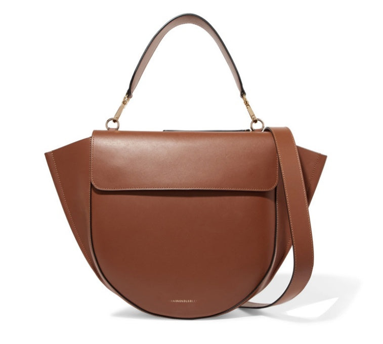 MITCHELL SADDLE STYLE Large-capacity wide shoulder Handbag