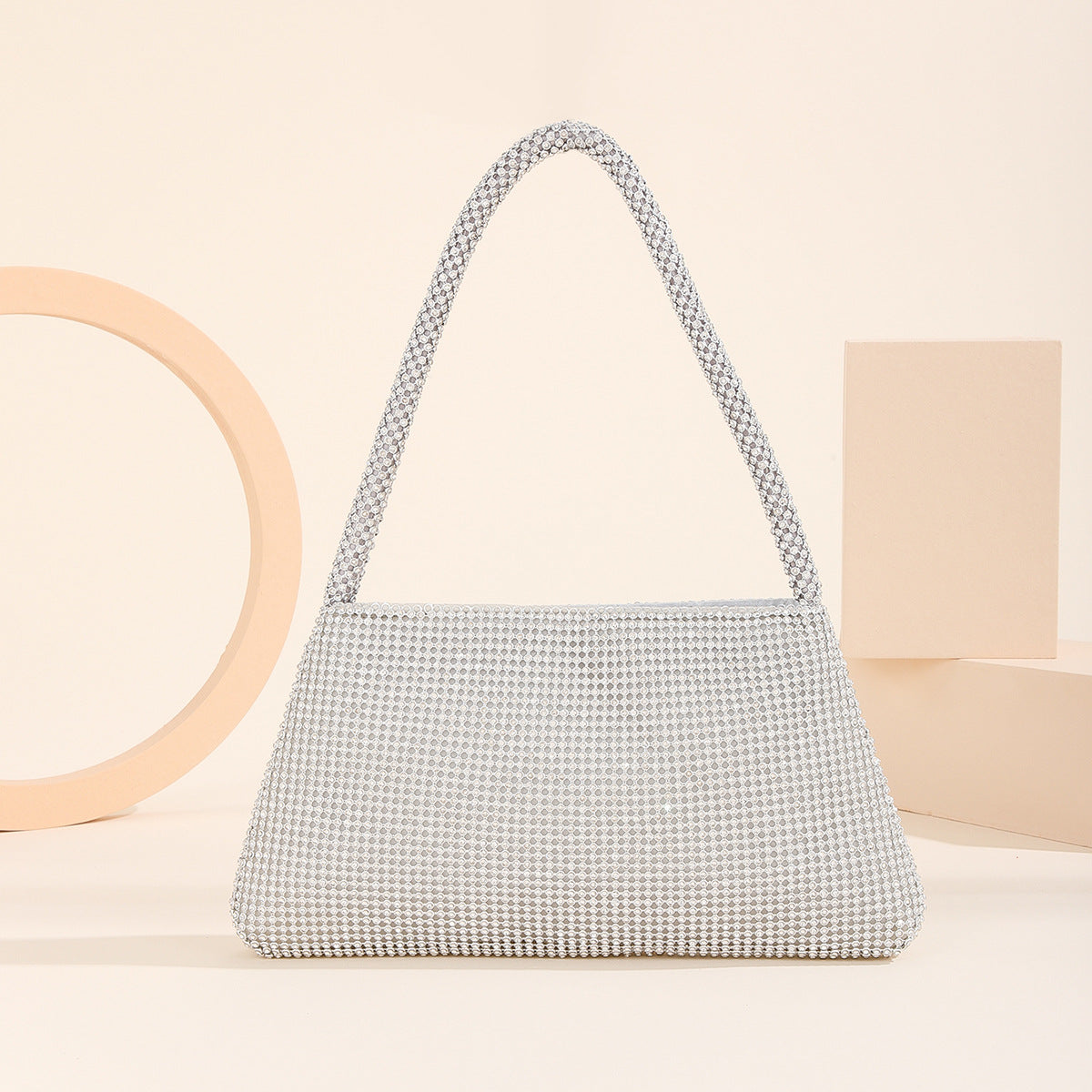 Rhinestone Evening Clutch Bag