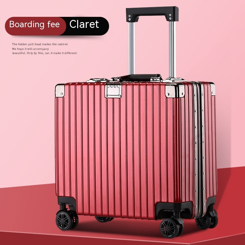 BLP Horizontal Square Aluminum Frame 18" 20" Carry-On Luggage