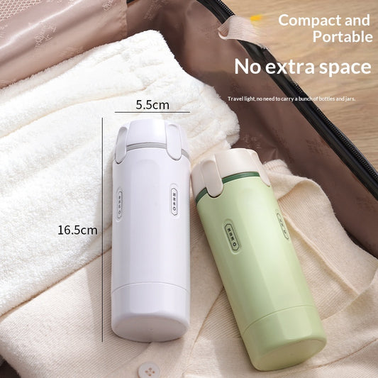 4 In 1 Travel Dispenser Portable Travel Bottles, Leakproof Travel Container For Body Wash Shampoo Conditioner Lotion