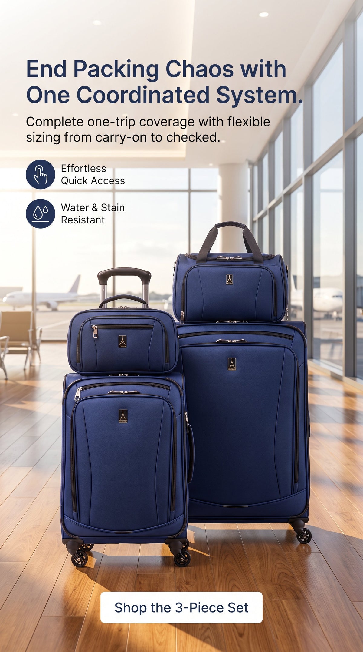 TRAVELPRO RUNWAY 3 piece Luggage Set