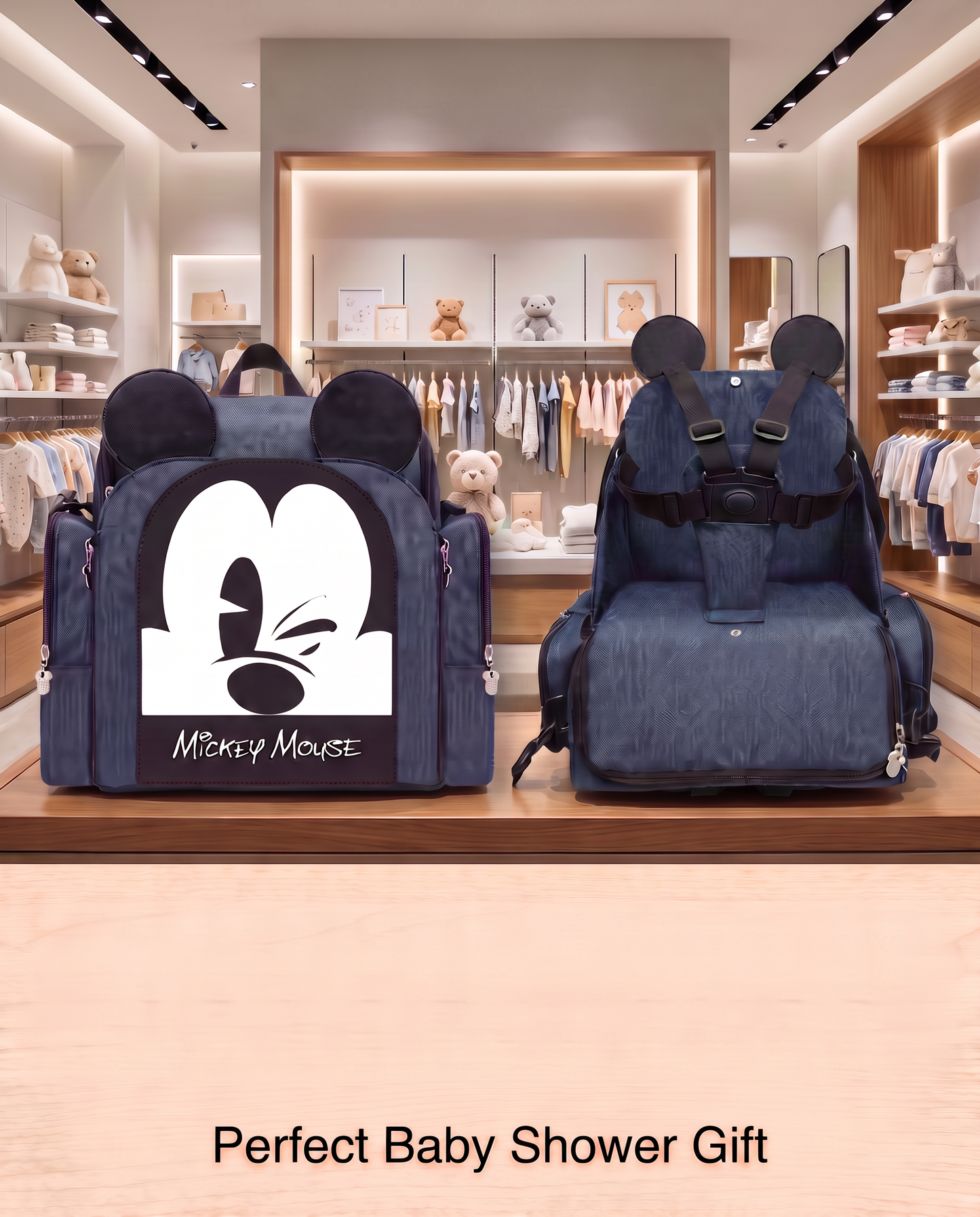 DEAR HEART MICKEY COLLECTION Mommy DIAPER BAG