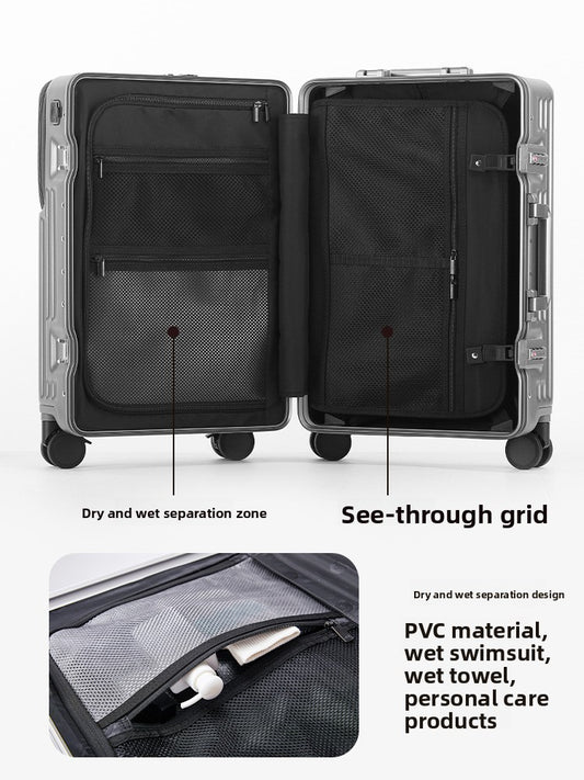 NEW QUEEN TOUGH PRO MULTIFUNCTIONAL Front Open PC Suitcase