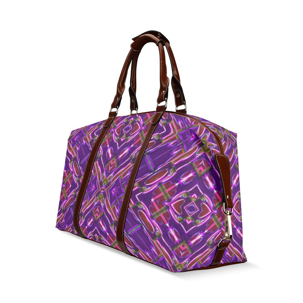 Purple Design Flight Bag