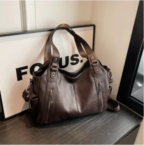 Autumn Winter Zipper Women's Handbag