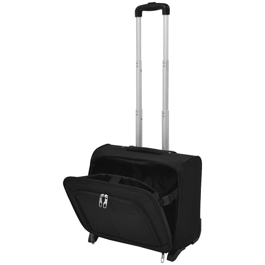 Flight Crew Classic Pilot Trolley Black