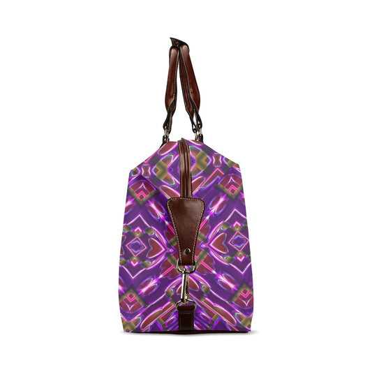 Purple Design Flight Bag