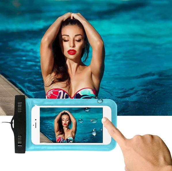 3 Pack Waterproof Cell Phone Pouch Dry Bag Germ Free Case Cover