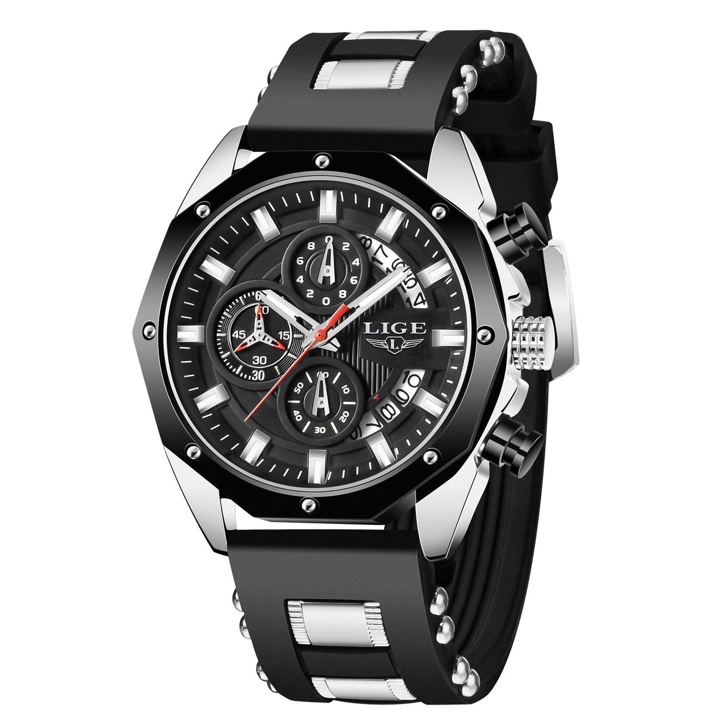 LIGE Fashion Quartz Sport Watch