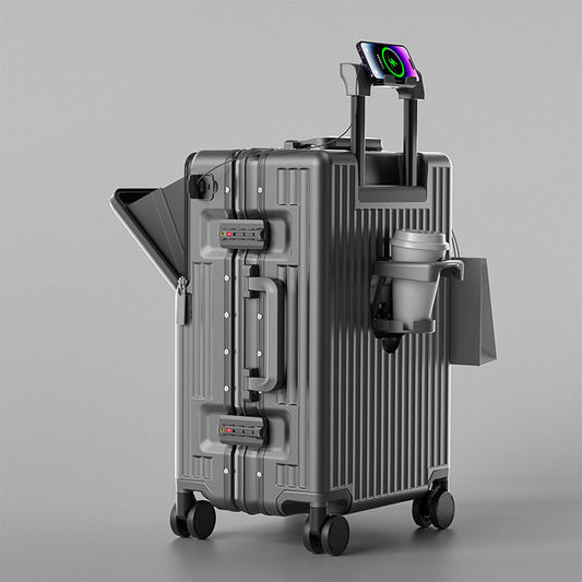 Exceptional Pro Series Hard Sided Flip Top Drop-Resistant Suitcase