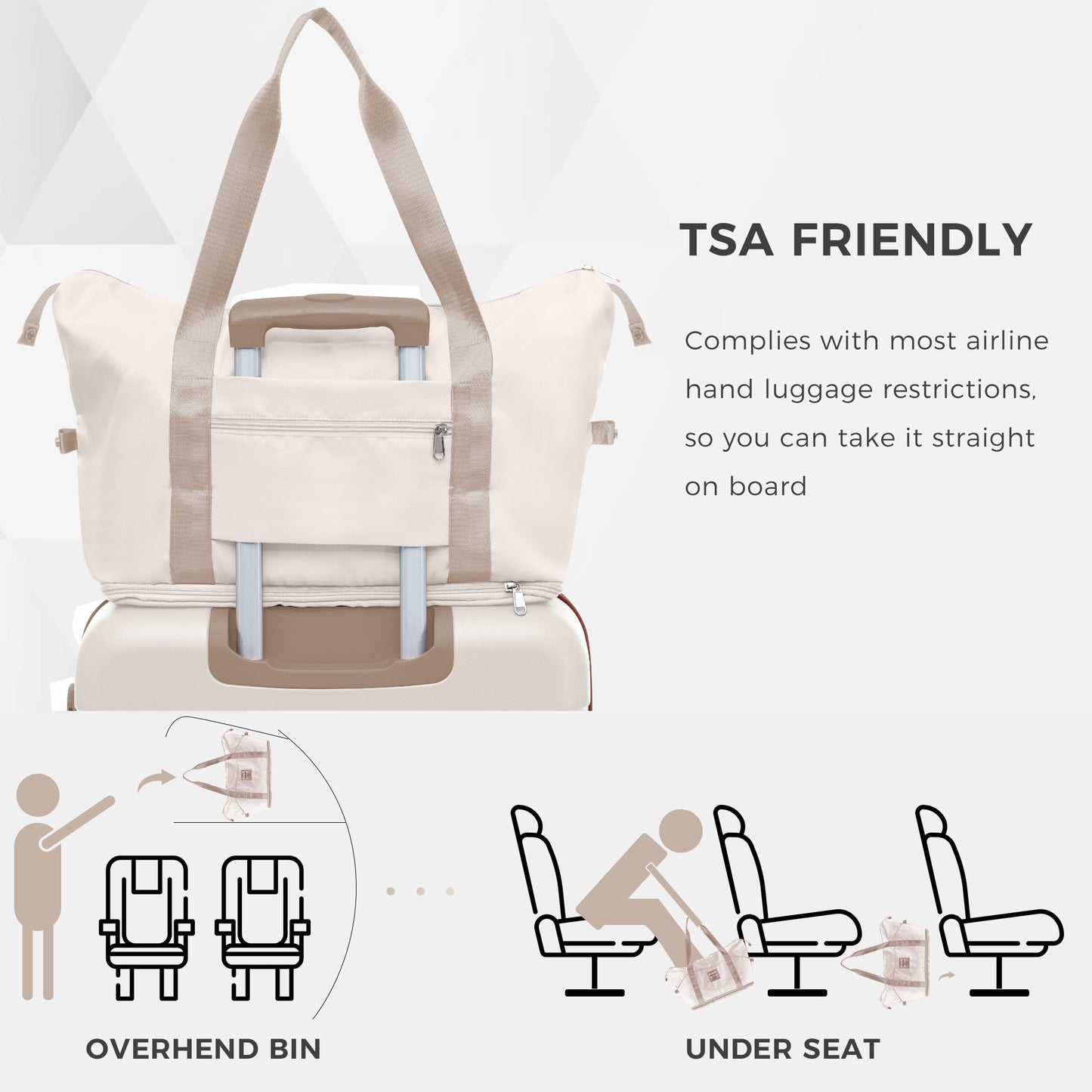 4-piece Suitcase Set With USB Port