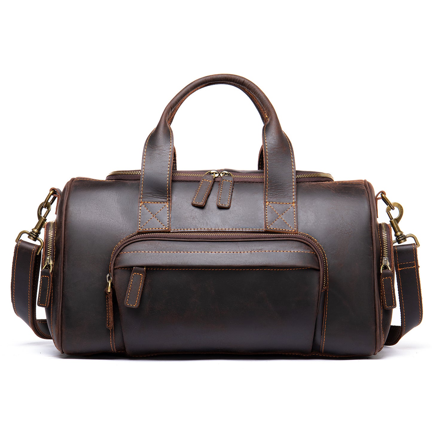 GETAWAY Genuine Leather Men's Duffle Bag