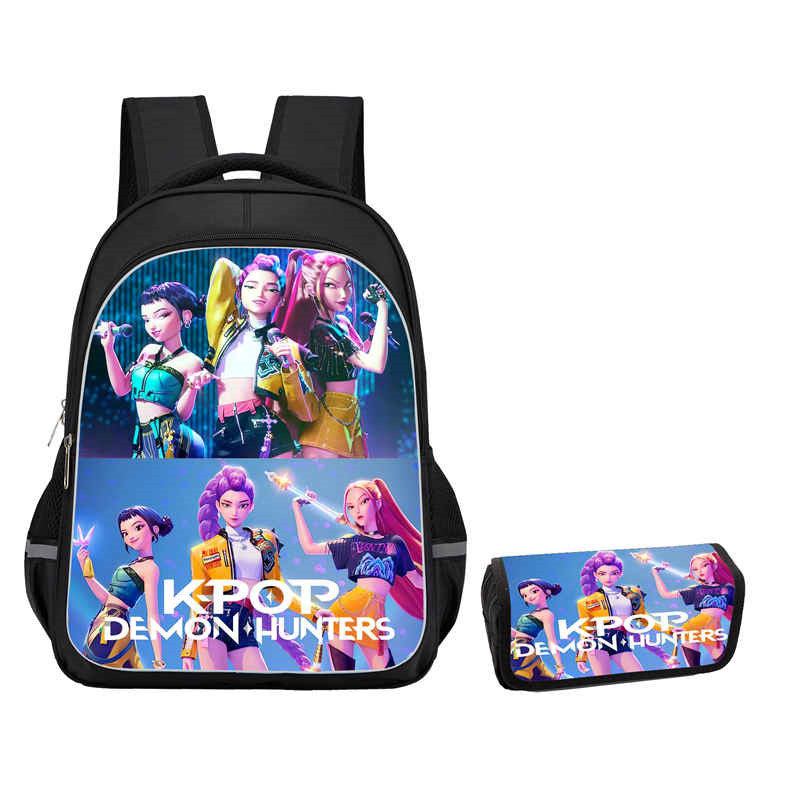 DEMON HUNTER KPOP School Backpack
