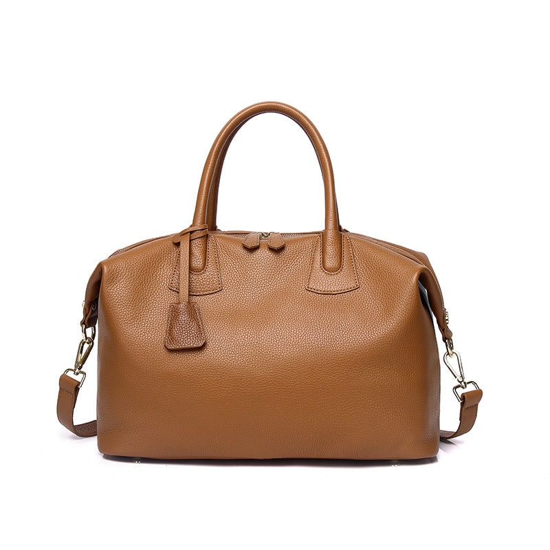 Love & Happiness Genuine Leather Tote Bag