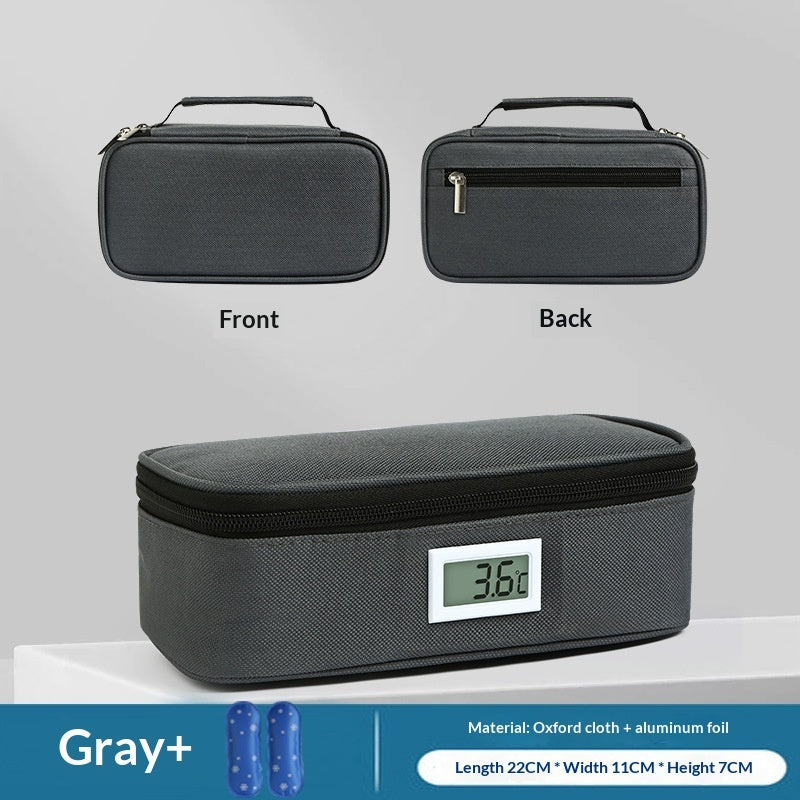 Portable Insulated Travel Bag For Refrigerating Insulin Eco Friendly