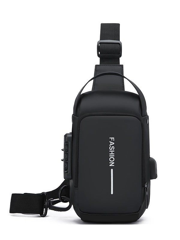 BLP Exceptional Antitheft Crossbody Bag-USB, Waterproof And Abrasion-resistant