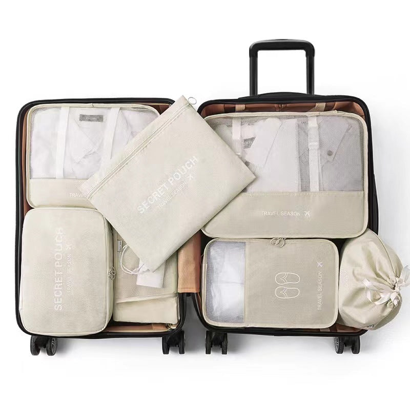 Portable Travel 7-piece packing cube/bags