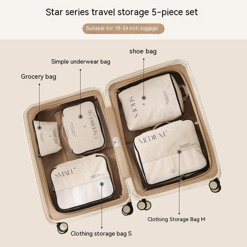 BLP Ultimate Labeled Travel Packing Bags Sets