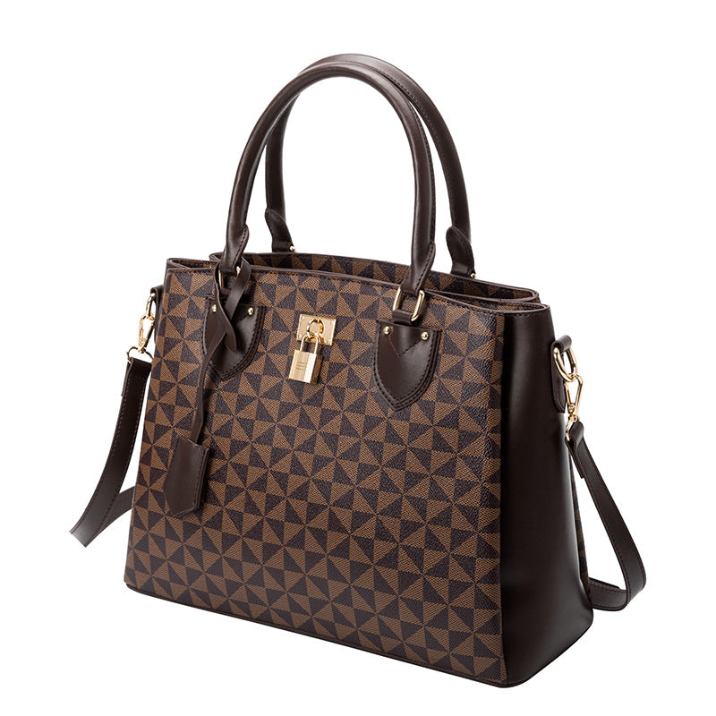 BLP Iconic GEOMETRIC Design Tote Handbag