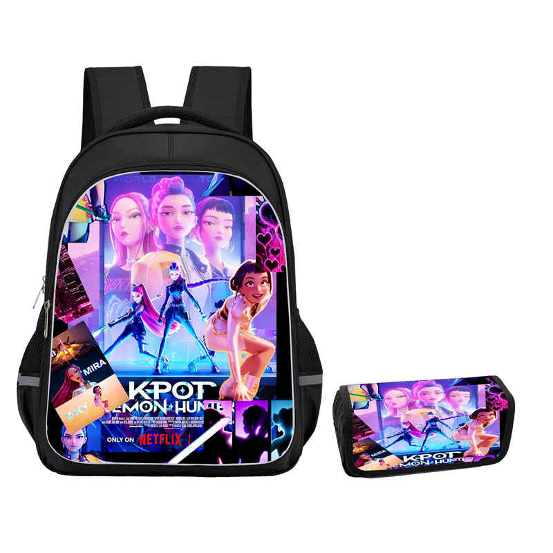 DEMON HUNTER KPOP School Backpack