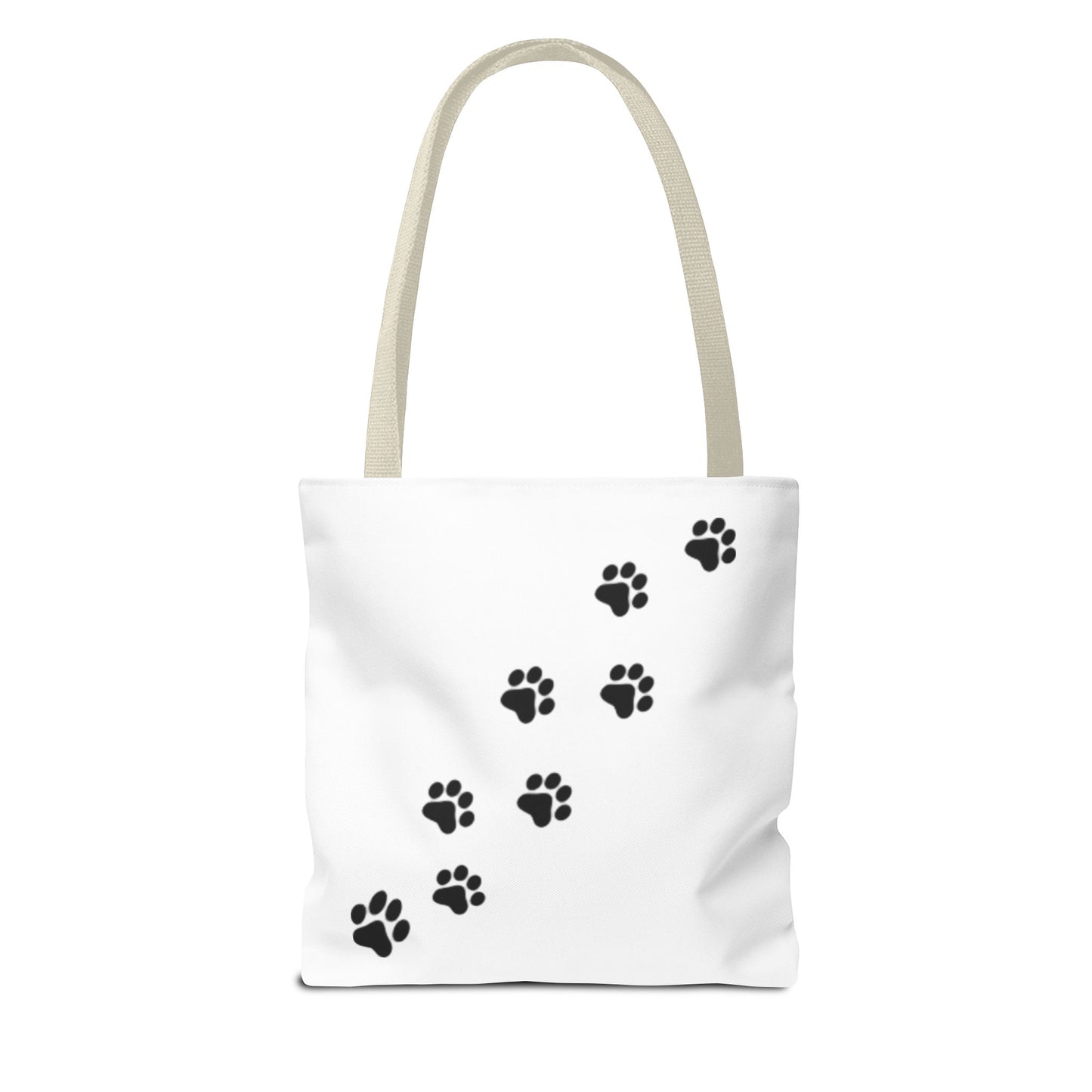 Cat Lover Tote Bag — Heart Design