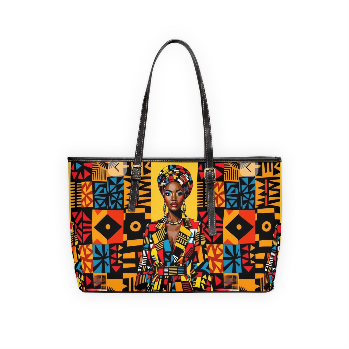 Vibrant Leather Shoulder Bag