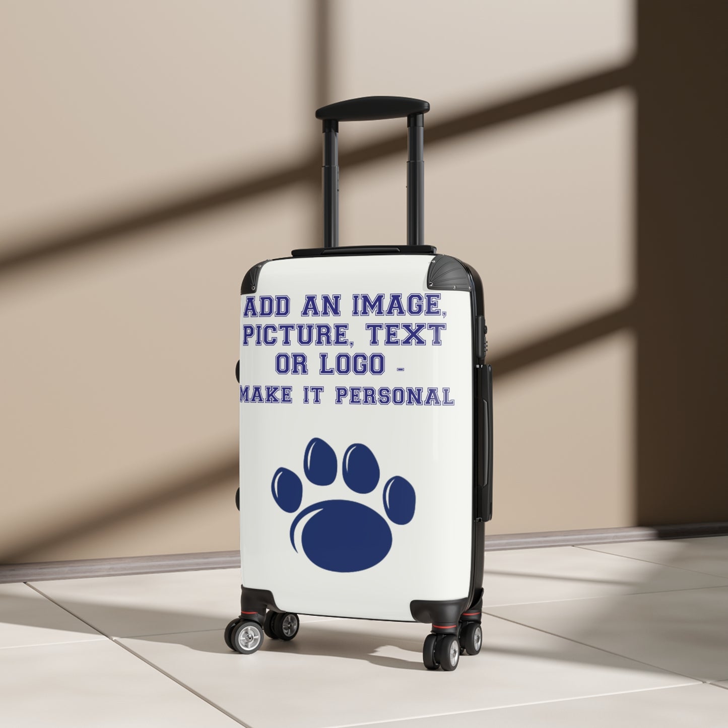 College Suitcase – Customizable Travel Luggage with Mascot Design
