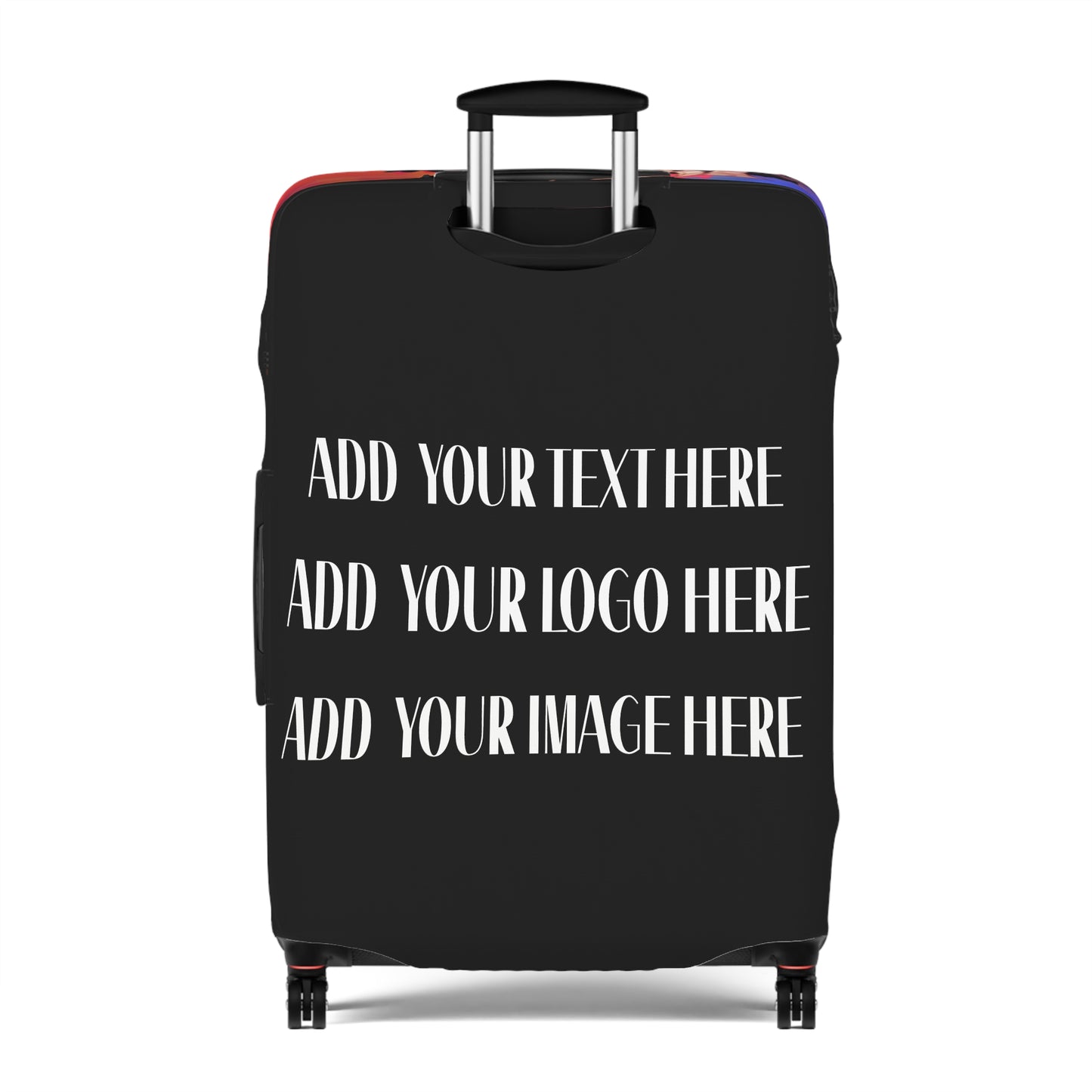 Stylish Portrait Luggage Cover