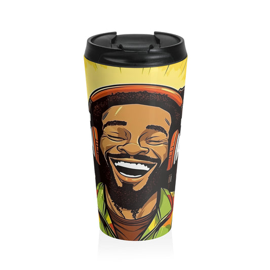 Smiling DJ Travel Mug