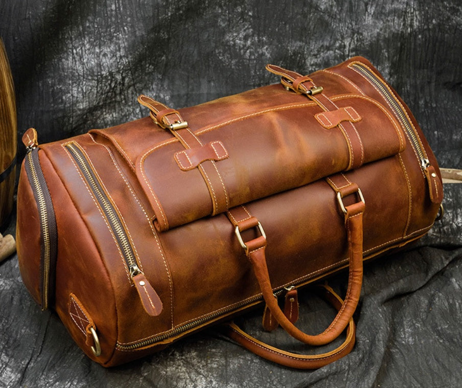 Crazy Horse Leather Bag