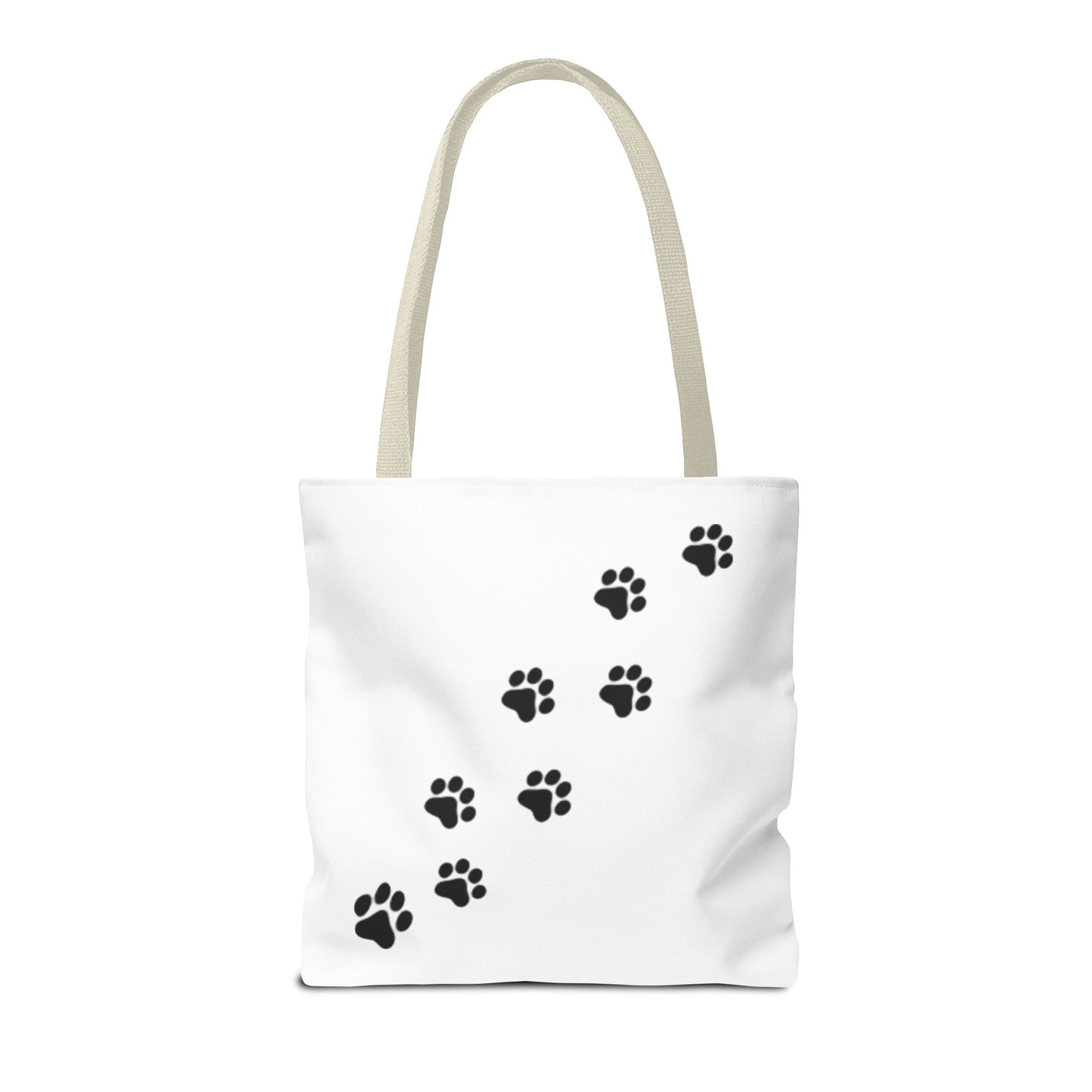 Cat Lover Tote Bag — Heart Design