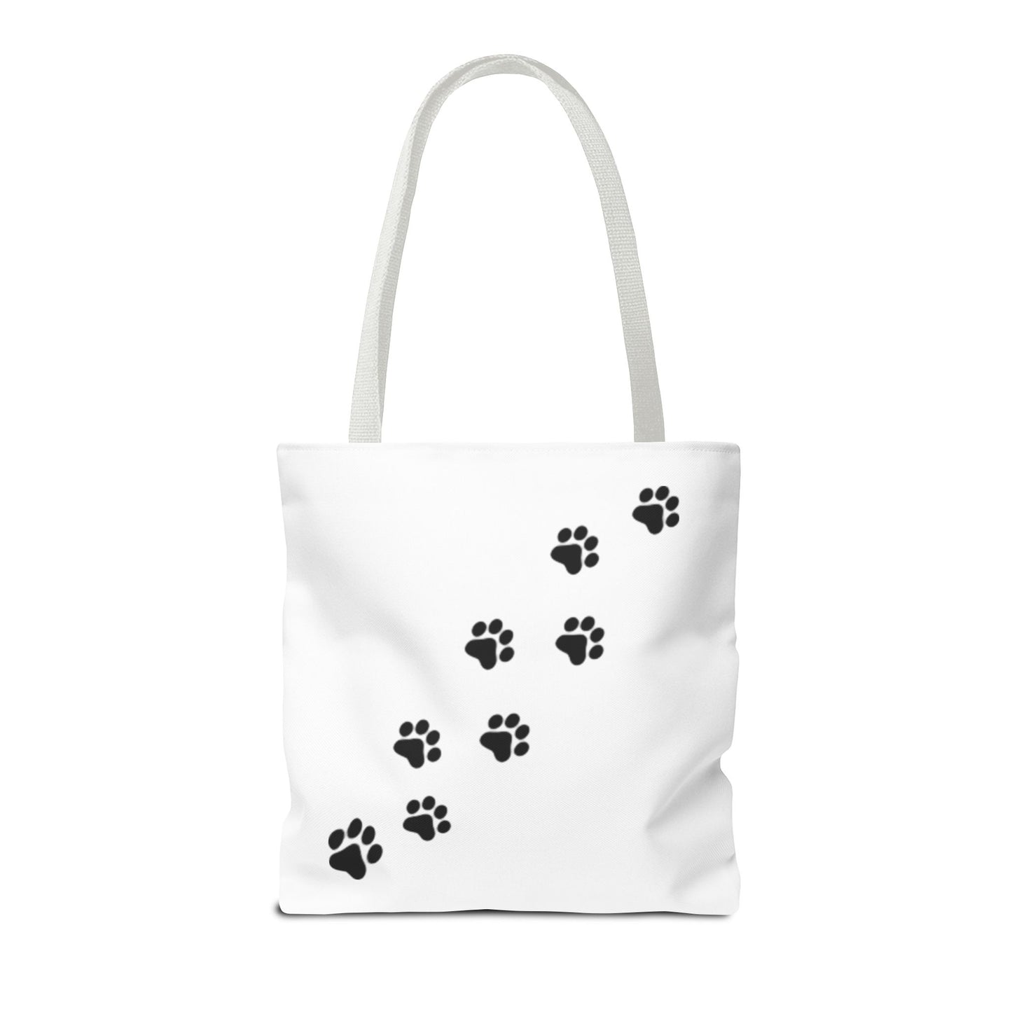 Cat Lover Tote Bag — Heart Design