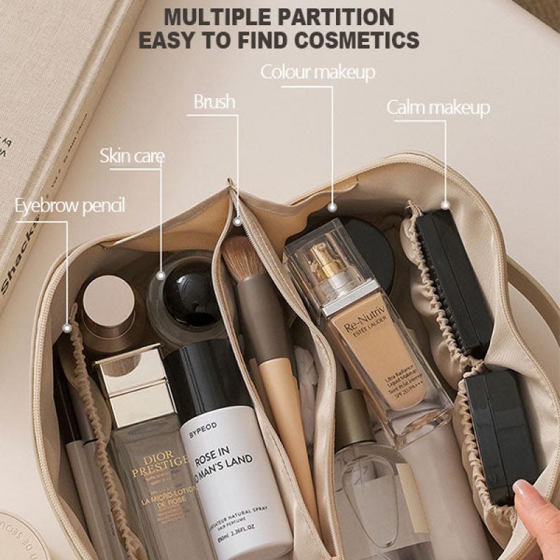 Travel Cosmetic Bag Large Capacity Multifunction Woman's Toiletry Bag