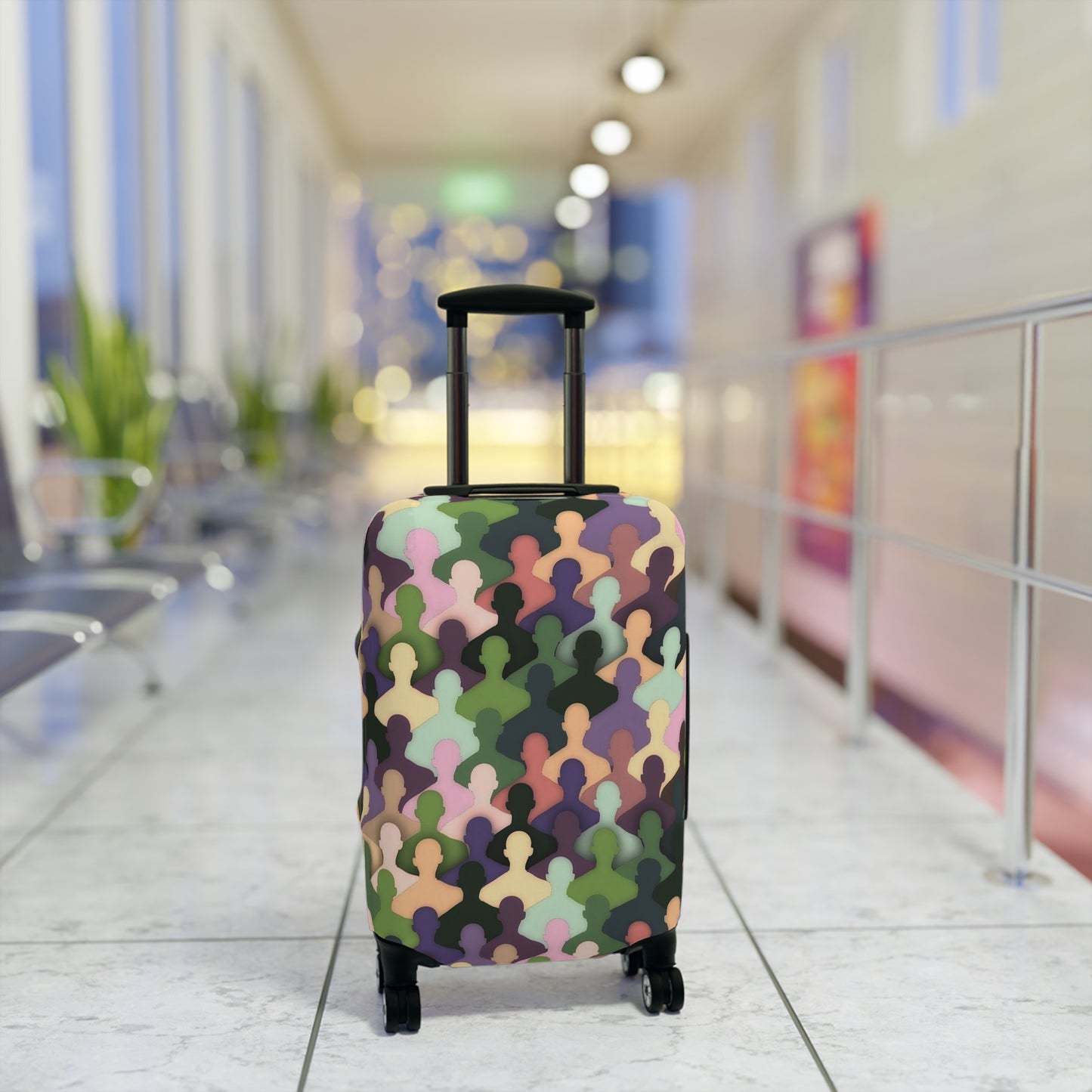 Abstract Luggage Protector