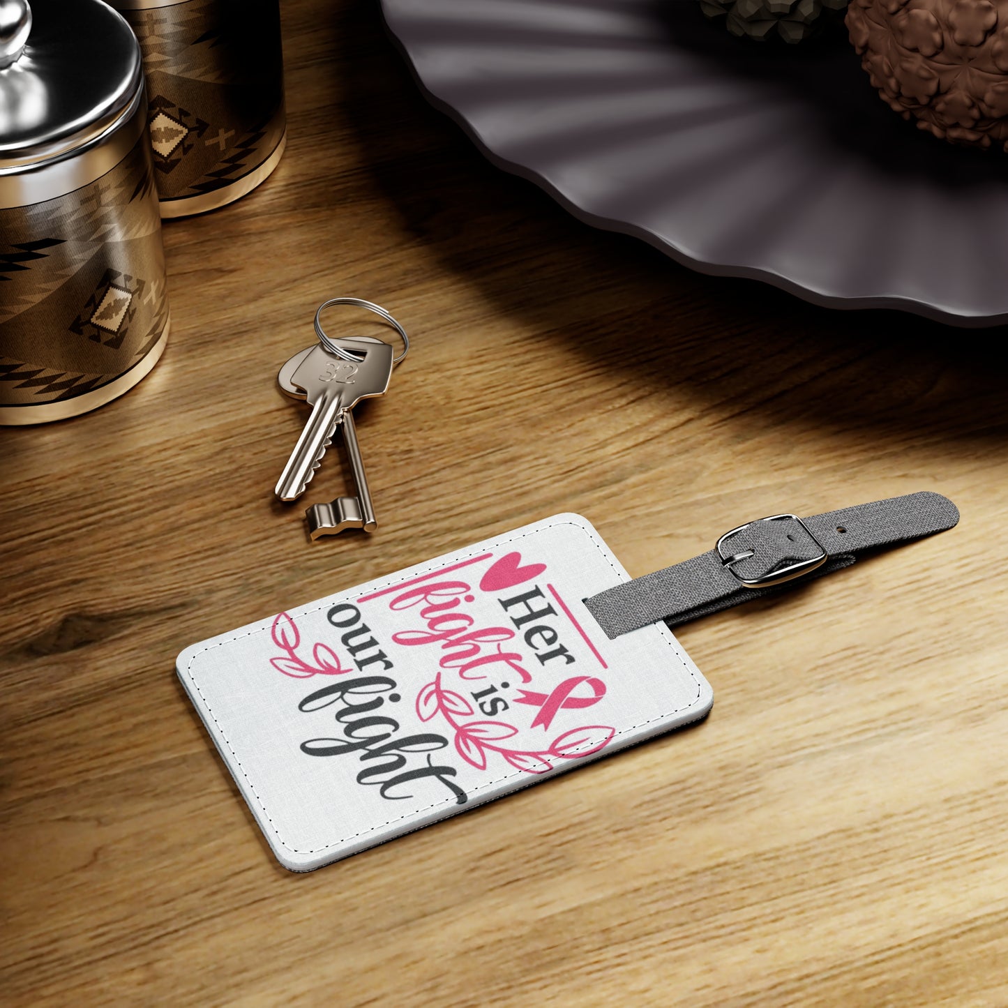 Breast Cancer Awareness Tag