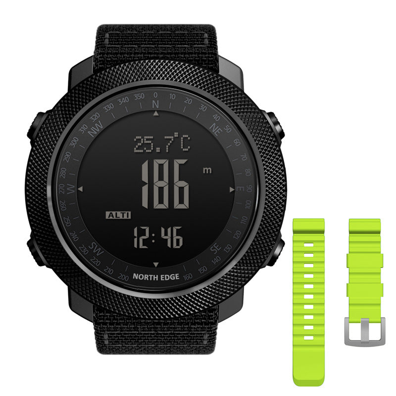 North Edge Apache Tactical Sports Watches for Men, Outdoor Sport Smart Watch Men's All-metal