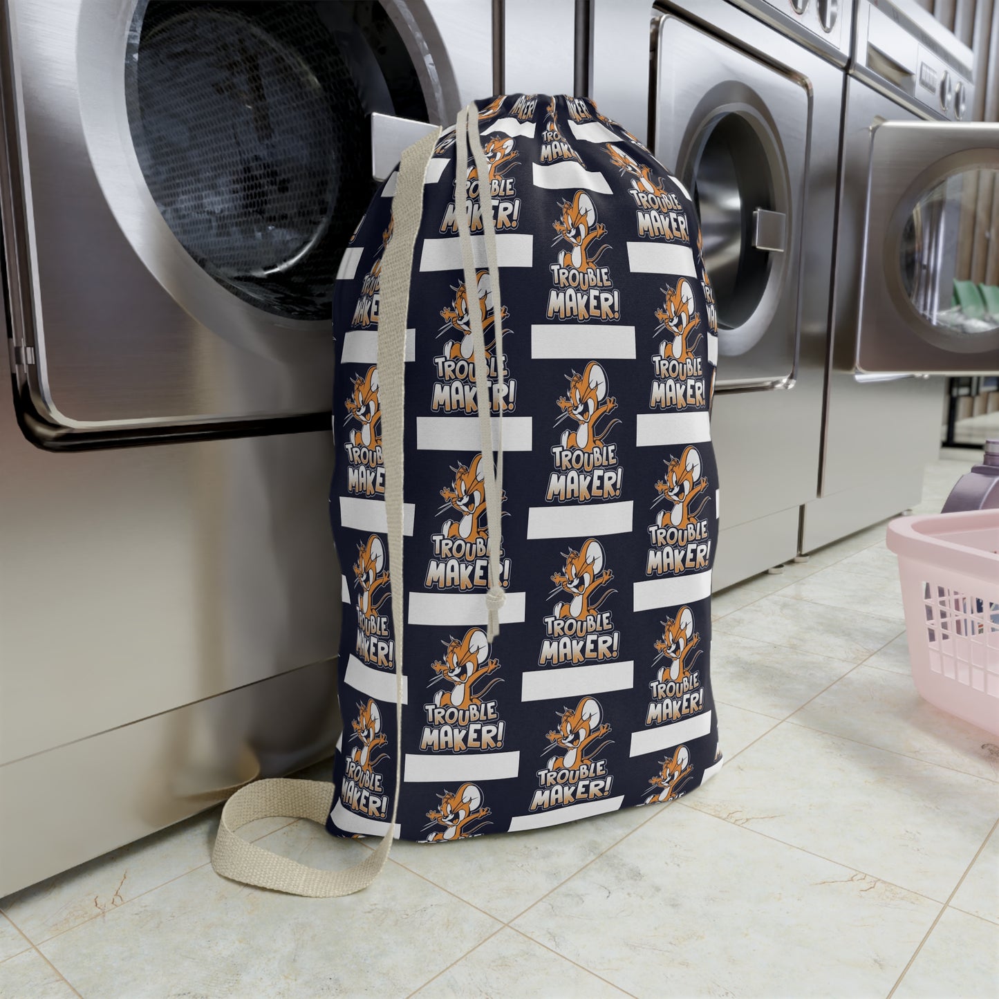 Trouble Maker Laundry Bag