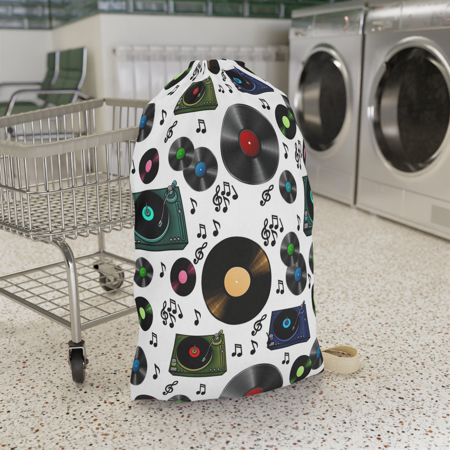 Records Laundry Bag